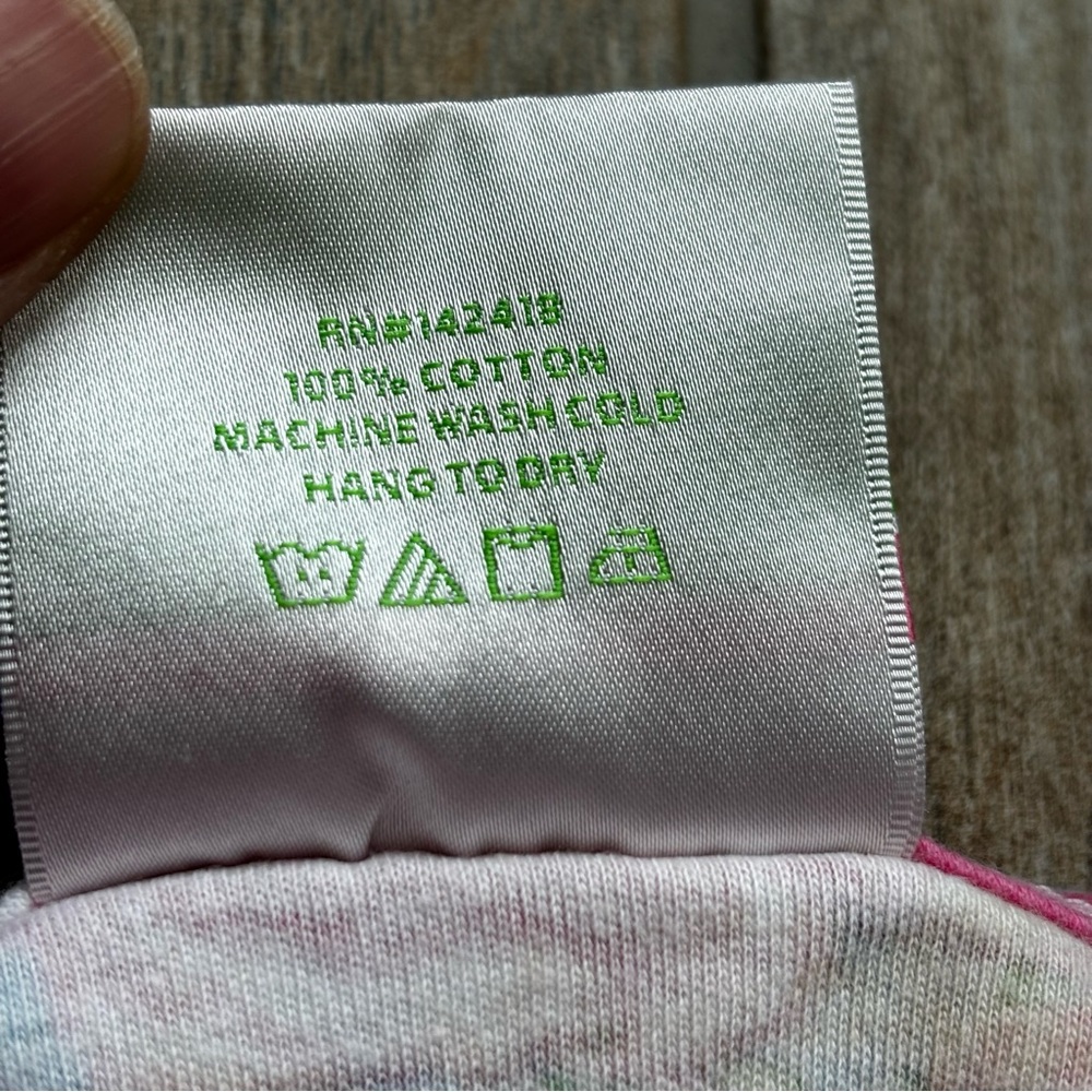 Lolly Wolly Doodle Pink and Green Rosette Dress Size 2/3 (XS) - Picture 5 of 5